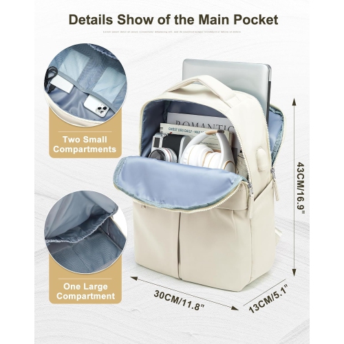 Backpack For Women Men,School Backpack For Teens Boys Girls,College Waterproof Laptop Backpack,Travel Backpack Carry on