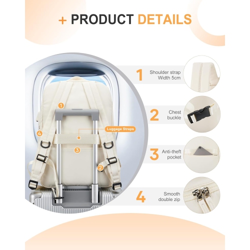 Backpack For Women Men,School Backpack For Teens Boys Girls,College Waterproof Laptop Backpack,Travel Backpack Carry on