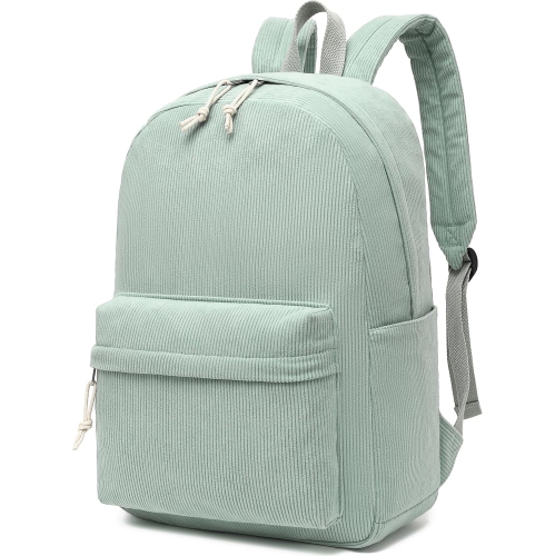 School Backpack Teen Girls Lightweight Bookbags Elementary Middle School College Back Pack Women Laptop Casual Daypacks, Light Green, School Backpack