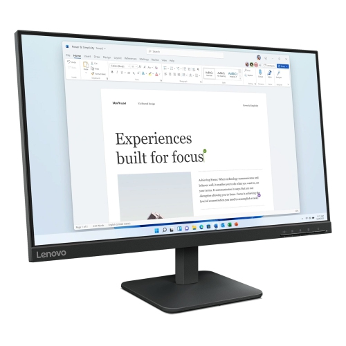 Lenovo L24-4e 23.8-inch IPS FHD 100Hz Monitor