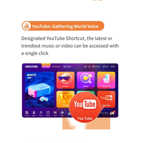 St.Marlyn HICHANG - Professional Karaoke Machine: North America Special Edition