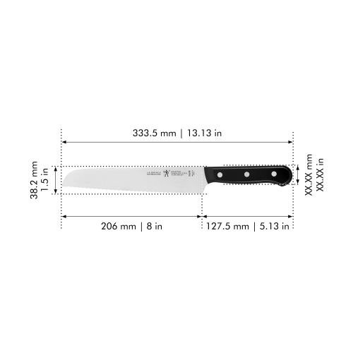 8&nbsp;po de solution HENCKELS, couteau à pain