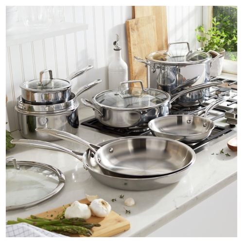 HENCKELS Legacy 12 Piece Stainless Steel Cookware Set