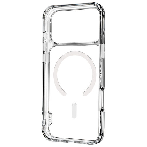 Étui rigide ajusté Tuff8 avec MagSafe pour iPhone 17 Pro Max - Transparent