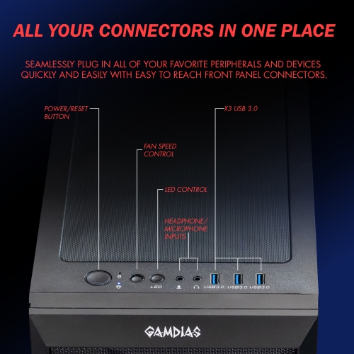 Gigatech Gaming Omega 7 Gaming PC Desktop - Intel Core Ultra 7 265K 5.5GHz 20-Core CPU, NVIDIA RTX 5080 GPU, 64gb DDR5 6000MHz, 1TB SSD, RGB, Windows