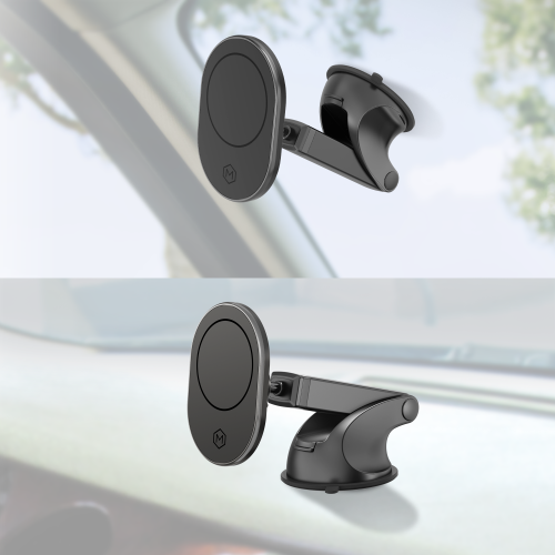 Mighty Mount Magsafe Magnetic Car Mount Bundle - Black