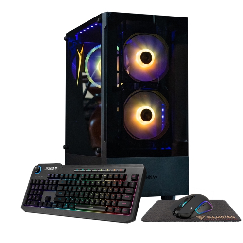 GIGATECH GAMING  Titan 5 Gaming PC Desktop- Intel Core Ultra 5 245K 5.2Ghz 14-Core, Nvidia Rtx 5060 Gpu Graphics Card, 32GB Ddr5 6000Mhz, 512GB SSD +