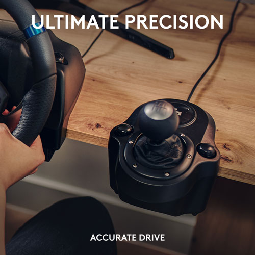 Volant de course et pédales G923 de Logitech avec levier de vitesse Driving Force pour Xbox Series X|S et Xbox One