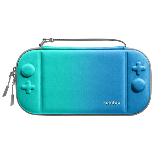 Étui mince Fancy Case-G05 de Tomtoc pour Nintendo Switch 2 - Bleu océan
