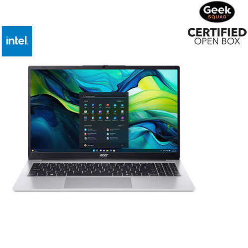Boîte ouverte - Portable de 15,6 po Aspire Lite d'Acer - Argenté