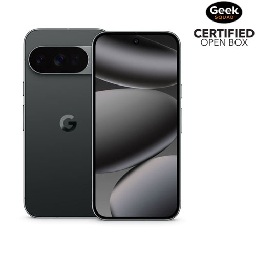 Boîte ouverte - Pixel 10 de 128 Go de Google - Obsidien - Déverrouillé