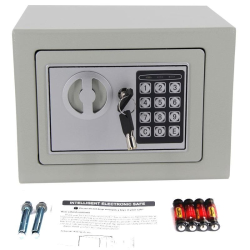 Karl Home 9" Electronic Digital Safe Box Keypad Lock Home Security Office Hotel Safety