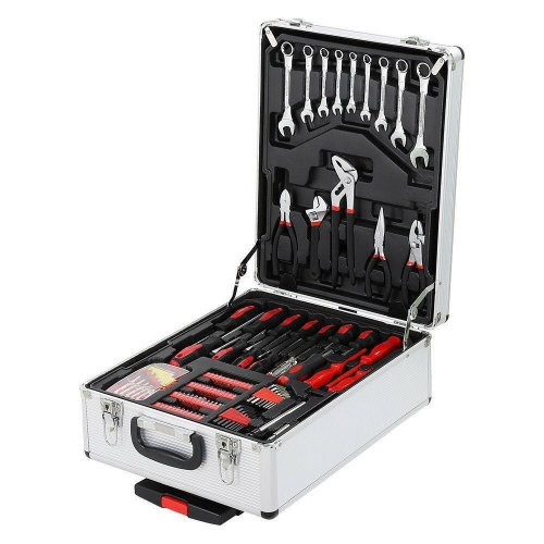 Karl Home 799 PCS Tool Set Mechanics Tool Kit Wrenches Socket w/Trolley Case Box Organize