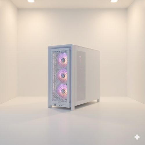 Advanced Gaming PC – NVIDIA RTX 5070 | AMD Ryzen 7 9700X | 32 GB DDR5-5600 | 1 TB SSD | Wi‑Fi | Xbox Game Pass - White