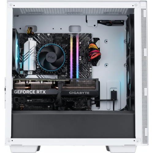 Essential Pro Gaming PC – GeForce RTX 5060 Ti 16GB | AMD Ryzen 7 8700F | 32 GB DDR5-5600 | 2 TB SSD | Wi‑Fi | Xbox Game Pass - White