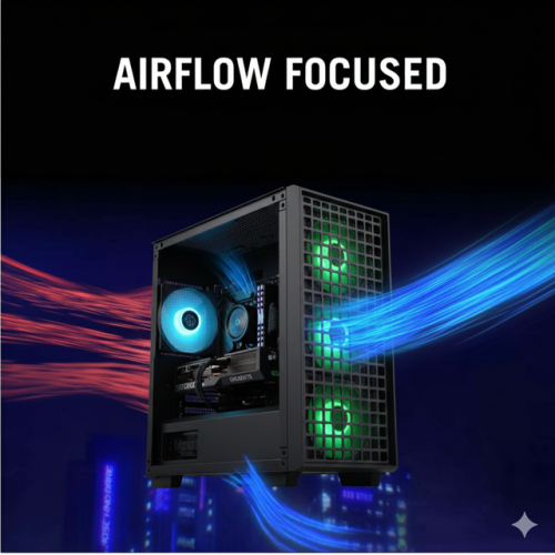 Essential Gaming PC – NVIDIA GeForce RTX 5060 8GB | Intel Core i5-14400F | 16 GB DDR5-5600 | 1 TB SSD | Wi‑Fi | Xbox Game Pass - White