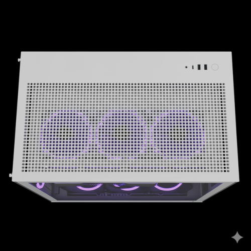 Supreme Pro Gaming PC – NVIDIA GeForce RTX 5080 | AMD Ryzen 9 9950X3D | 32 GB DDR5-5600 | 1 TB SSD | Wi‑Fi | Xbox Game Pass - White