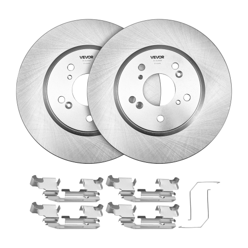 VEVOR R-31455 Front & Rear Brake Kit Compatible with 2012-2016 Honda CR-V, 12 inch Hollow Structure Front Rotors, 12 inch Solid Structure Rear Rotors