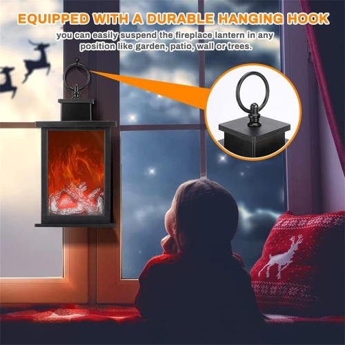 Flame Effect LED Night Light USB LED Flame Lamp Nightlight Dynamic Fire Light Candle Lamp Fireplace Light Decoration Lighting