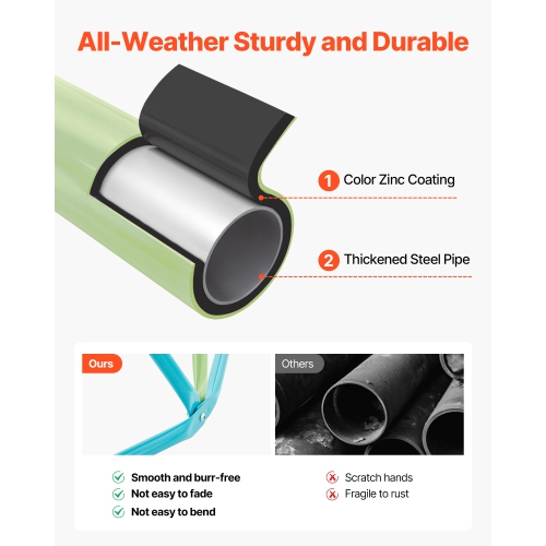 VEVOR Climbing Dome, 10FT Geometric Dome Climber with Swing & Hammock,1000LBS Loading Kid's Jungle Gym,Outdoor Backyard Climbing Equipment for Boys