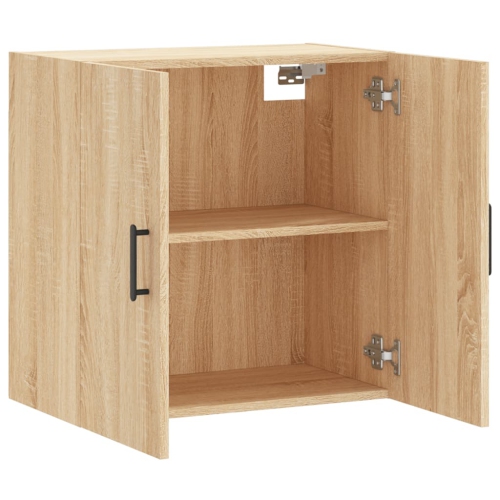 vidaXL Wall Cabinet Sonoma Oak 60x31x60 cm Engineered Wood