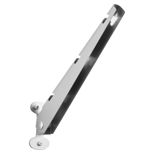 VEVOR 10 Packs 12.2 in Barbed Wire Arm, Fence Post Extender, Flat or Surface Mounted, Galvanized Steel Fence Height Extender, Protect Privacy and