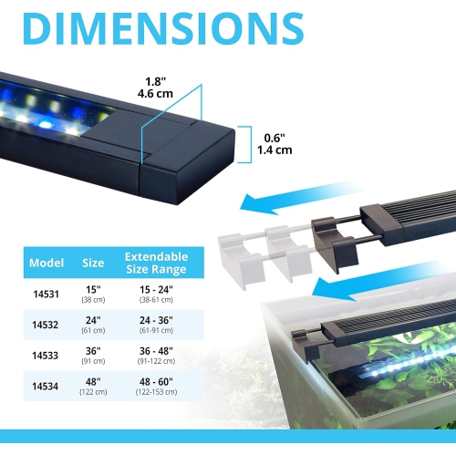 Fluval Aquasky Bluetooth Aquarium Light LED