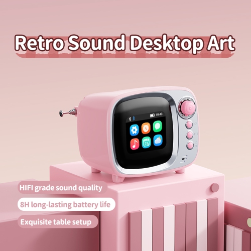 Multifunctional Bluetooth speaker alarm clock | 8W bass | Bluetooth calling | Dynamic screen | FM radio, TF card, and USB-C port | Long battery life