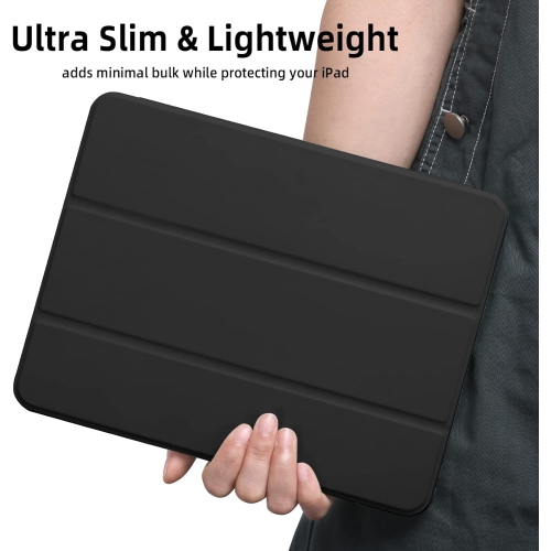 iPad Air 13 Case iPad Air 13-inch Case (with Anti-Fingerprint, Drop-Resistant, and Shockproof Stand) - Premium Black