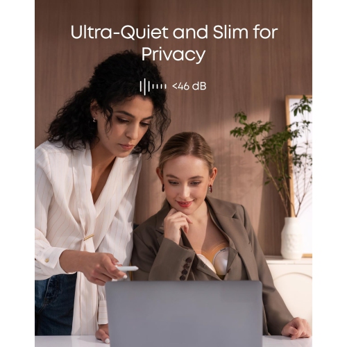 Tire-lait portable S1 Pro d'eufy – mains libres, aspiration de qualité d'hôpital, silencieux, portatif, rechargeable, Contrôle intelligent par