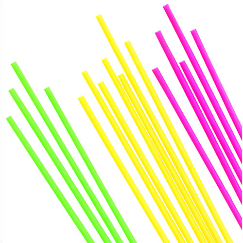 Ensemble de recharge en plastique écologique Start+ de 3Doodler - Fluo - Paquet de 75