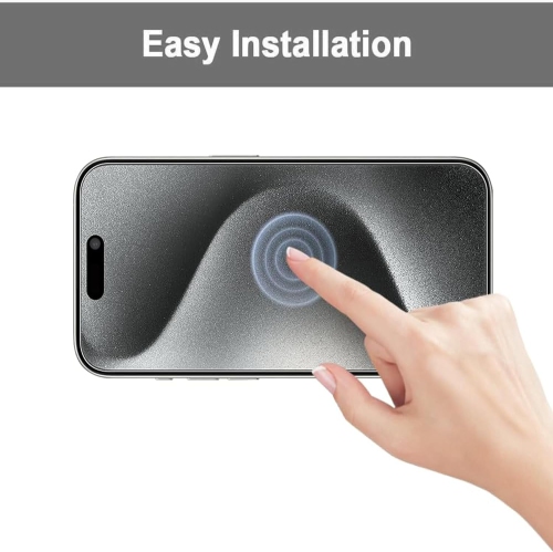 [2-Pack] Protecteur d'écran Tasnim Compatible avec l'iPhone 11 Pro, l'iPhone XS et l'iPhone X [5,8&nbsp;po] Verre trempé, compatible avec les étuis,