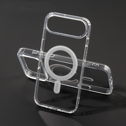 TopSave Hybrid Magnetic Case Compatible with MagSafe, Protective, Scratch-Resistant Back, Classic Series, Clear For iPhone Air 6.5-Inch