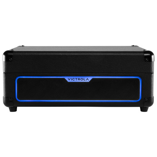 Tourne-disque lumineux Bluetooth à entraînement par courroie en forme de valise Journey Glow de Victrola