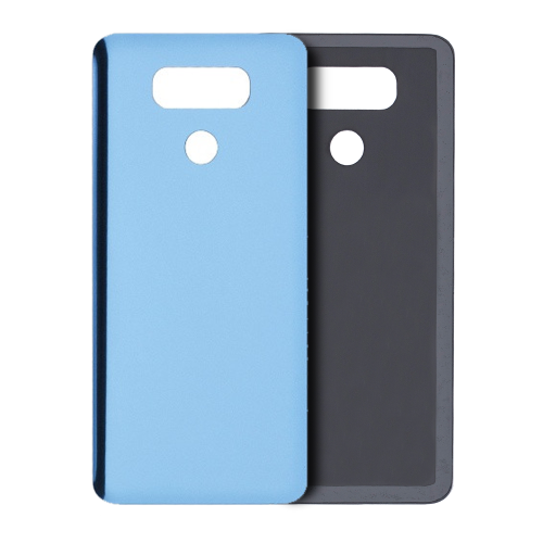 MS TECH  Back Cover Glass With Adhesive Pre-Installed Compatible for Lg G6 (Optical Marine Blue)