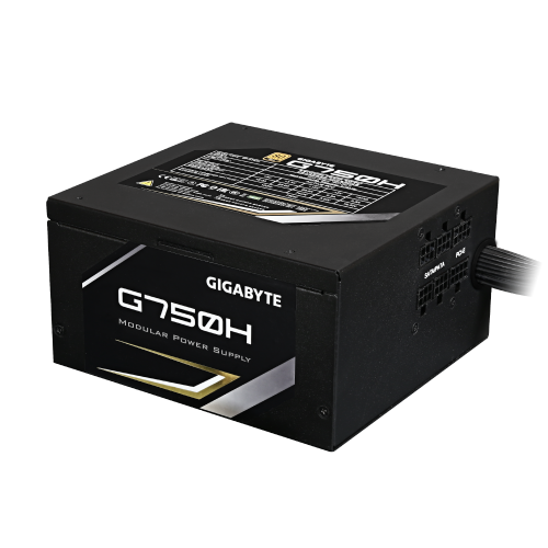 Remis à neuf – Bloc d'alimentation actif modulaire GP-G750H 750 W certifié ATX12V SLI CrossFire 80 PLUS GOLD de GIGABYTE