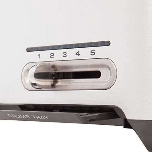 Remis à neuf (Bon état) - Grille-pain intelligent en métal moulé de Breville - 4 tranches - Réusiné par Breville