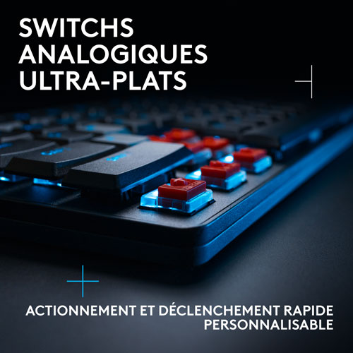 Clavier de jeu rétroéclairé RAPID TKL G515 de Logitech G - Noir - Anglais