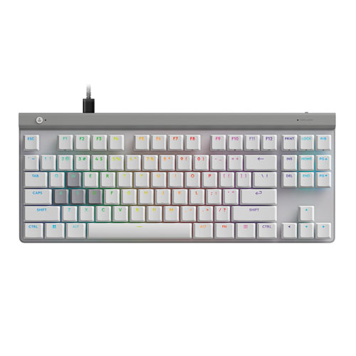 Clavier de jeu rétroéclairé RAPID TKL G515 de Logitech G - Blanc - Anglais