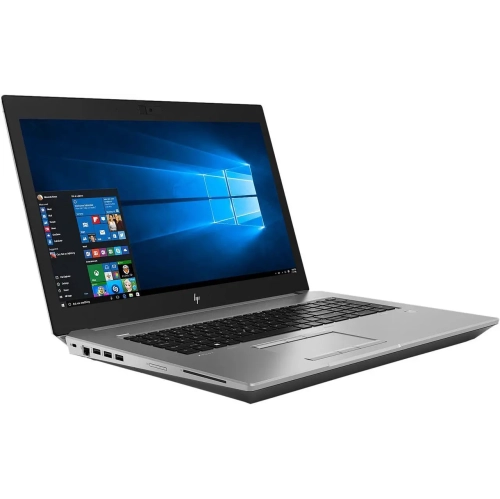 HP ZBook 17 G5, 17.3" FHD 1080p Laptop, HEX Core i7 8th Gen, Quadro P3200, 32GB RAM, 512GB SSD, Windows 11 - Refurbished(Fair)