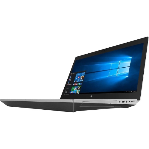 HP ZBook 17 G5, 17.3" FHD 1080p Laptop, HEX Core i7 8th Gen, Quadro P3200, 32GB RAM, 512GB SSD, Windows 11 - Refurbished(Fair)