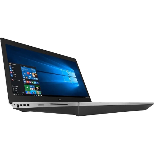HP ZBook 17 G5, 17.3" FHD 1080p Laptop, HEX Core i7 8th Gen, Quadro P3200, 32GB RAM, 512GB SSD, Windows 11 - Refurbished(Fair)