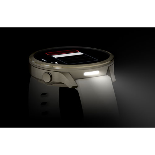 Montre intelligente de 41 mm Venu 4 de Garmin - Doré lunaire/Beige