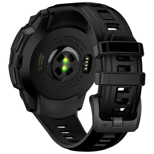 Garmin Instinct Crossover AMOLED Tactical Edition 47mm Smartwatch - Black