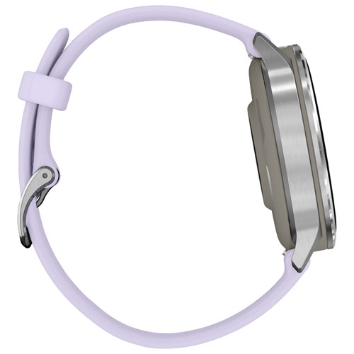 Montre intelligente de 41 mm Venu 4 de Garmin - Argenté/Pervenche