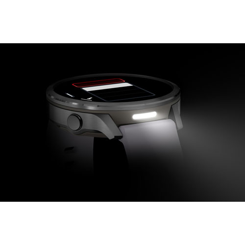 Montre intelligente de 41 mm Venu 4 de Garmin - Argenté/Pervenche