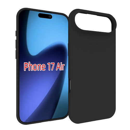 CC  Topsave Slim, Matte Thin Soft Gel Rubber Jelly Tpu Cases for Iphone Air 6.5-Inch In Black