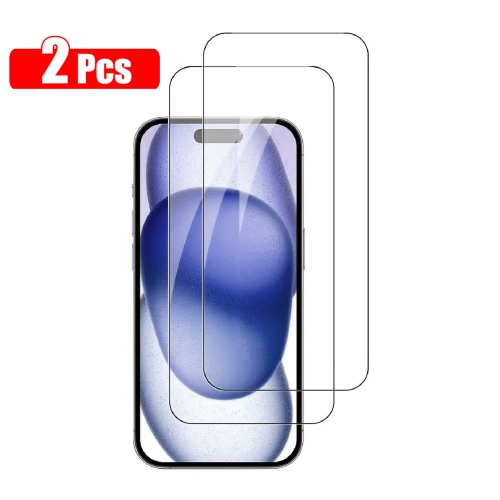 Protecteur d'écran ultramince en verre trempé 0,26&nbsp;mm de XCRS pour iPhone 17 Pro Max [paquet de 2]