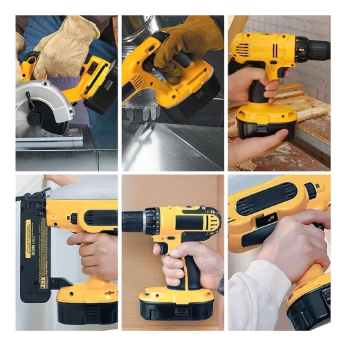 D R Batterie pour outils électriques sans fil Dewalt de BATTERY 18&nbsp;V pour DC9096 DC9098 DC9099 DW9095 DW9096 DW9098 DE9039 DE9095 DE9096 DE9098