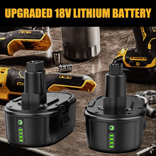 D R Batterie pour outils électriques sans fil Dewalt de BATTERY 18&nbsp;V pour DC9096 DC9098 DC9099 DW9095 DW9096 DW9098 DE9039 DE9095 DE9096 DE9098